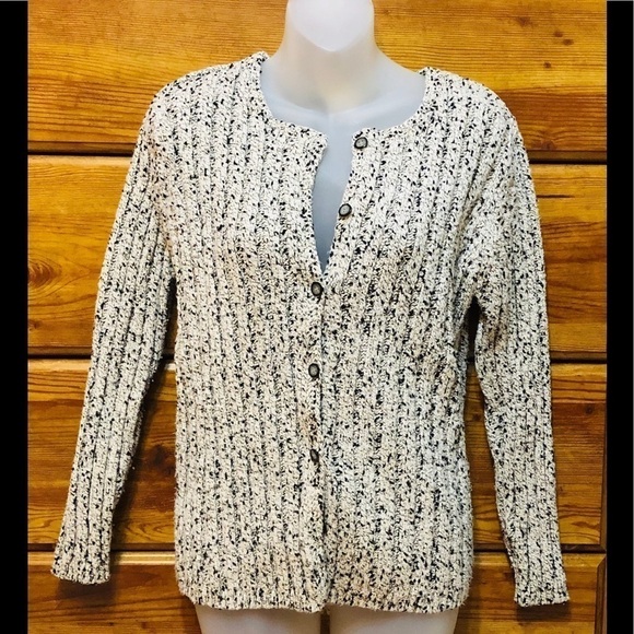 Talbots knitted sweater button down, size S - Picture 1 of 6